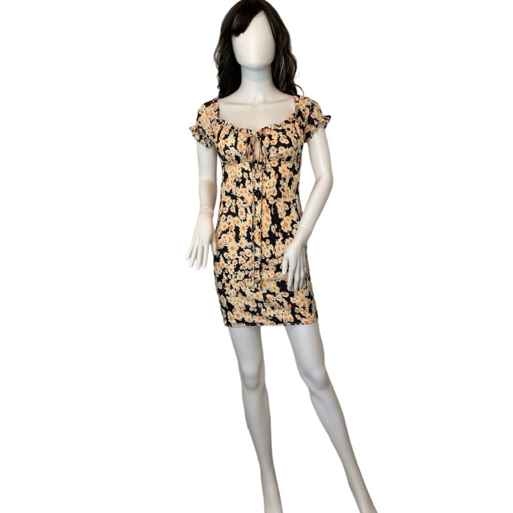 O. Vianca Floral BodyCon Dress